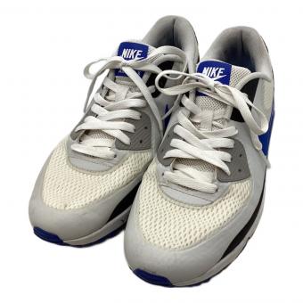 NIKE (ナイキ) ゴルフシューズ DX5999-141 エアマックス90 ゴルフ程度A メンズ SIZE 28.5cm ホワイト×ブルー