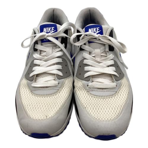 NIKE (ナイキ) ゴルフシューズ DX5999-141 エアマックス90 ゴルフ程度A メンズ SIZE 28.5cm ホワイト×ブルー