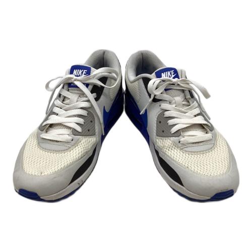 NIKE (ナイキ) ゴルフシューズ DX5999-141 エアマックス90 ゴルフ程度A メンズ SIZE 28.5cm ホワイト×ブルー