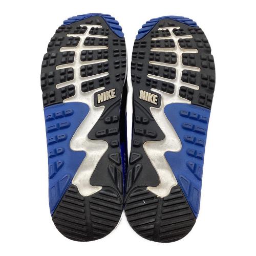 NIKE (ナイキ) ゴルフシューズ DX5999-141 エアマックス90 ゴルフ程度A メンズ SIZE 28.5cm ホワイト×ブルー