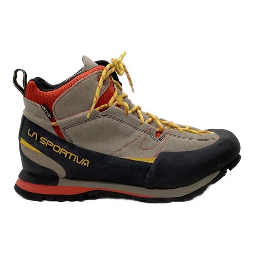 LA SPORTIVA BOULDER X MID GTX ミドルカット トレッキングシューズ メンズ EUR 42(約26.5-27cm) ベージュ×ブラック