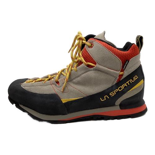 LA SPORTIVA BOULDER X MID GTX ミドルカット トレッキングシューズ メンズ EUR 42(約26.5-27cm) ベージュ×ブラック