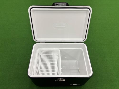 Coleman (コールマン) クーラーボックス ブラック スチールベルトクーラー