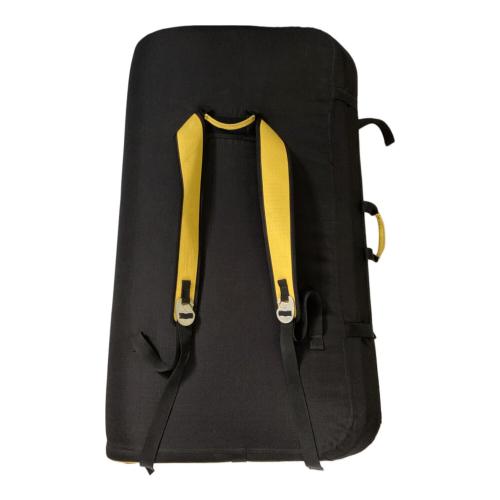 BLACK DIAMOND (ブラックダイヤモンド) 登山雑貨 クラッシュパッド・ボルダリングパッド 約114×89×9cm イエロー×ブラック インパクト