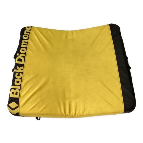 BLACK DIAMOND (ブラックダイヤモンド) 登山雑貨 クラッシュパッド・ボルダリングパッド 約114×89×9cm イエロー×ブラック インパクト