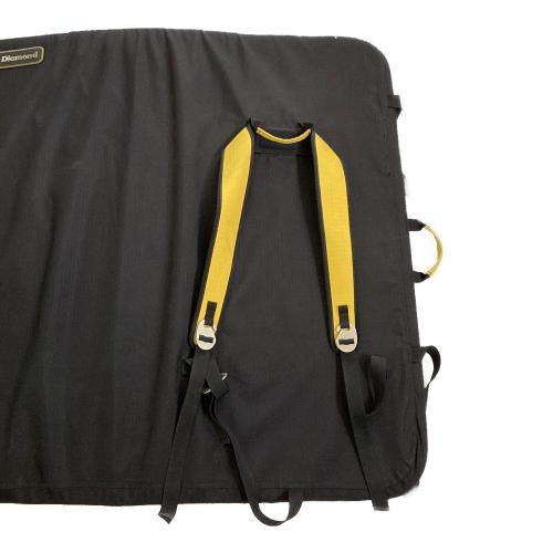 BLACK DIAMOND (ブラックダイヤモンド) 登山雑貨 クラッシュパッド・ボルダリングパッド 約114×89×9cm イエロー×ブラック インパクト