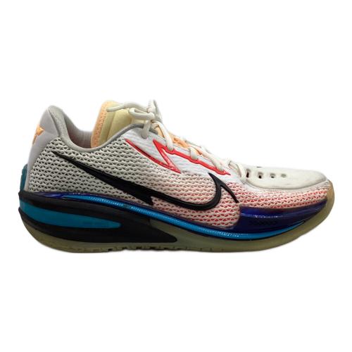 NIKE (ナイキ) ローカットスニーカー CZ0175-101 メンズ SIZE 26.5cm ホワイト×ブラック エア ズーム GTカット