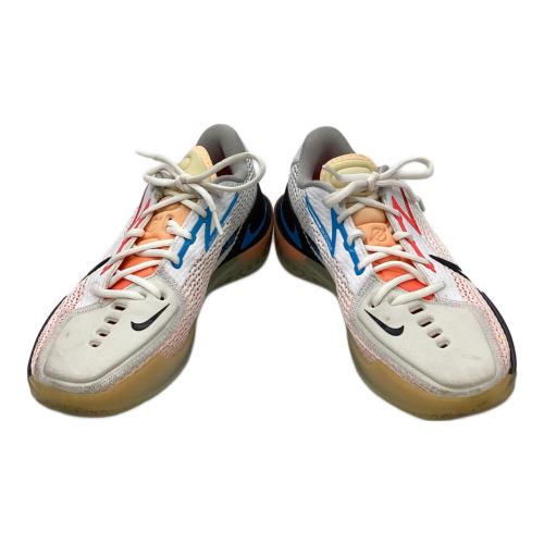 NIKE (ナイキ) ローカットスニーカー CZ0175-101 メンズ SIZE 26.5cm ホワイト×ブラック エア ズーム GTカット