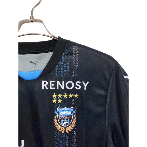 川崎フロンターレ (カワサキフロンターレ) サッカーユニフォーム 707160 2025 リミテッド ユニフォーム メンズ SIZE L ブラック