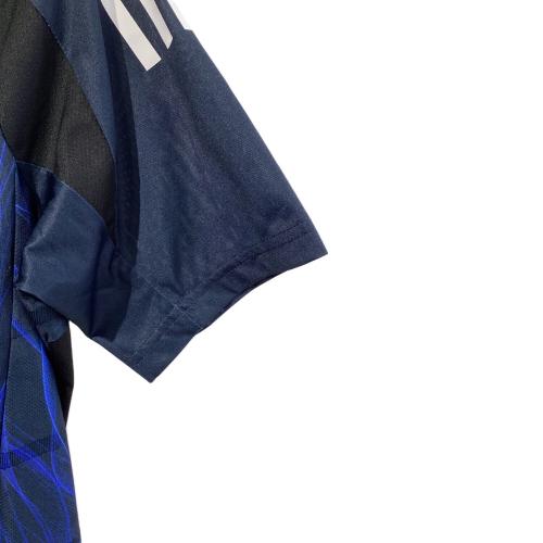 日本代表 (ニホンダイヒョウ) サッカーユニフォーム IU0957 2024シーズン ホーム オーセンティック メンズ SIZE L ブルー×ネイビー