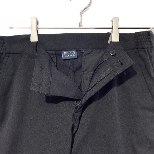 muta MARINE (ムータマリン) ゴルフウェア(パンツ) MMMK-444270 SOLOTEX FULFLAN ウールライク スラックス メンズ SIZE 5 ブラック