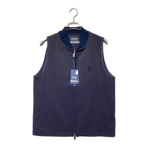 muta MARINE (ムータマリン) ゴルフウェア(トップス) MMJC-443218 ストレッチナイロン ジップベスト メンズ SIZE 6 ネイビー
