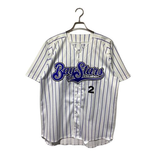 横浜DeNAベイスターズ (ヨコハマディーエヌエーベイスターズ) 1998年復刻ユニフォーム 応援グッズ SIZE L ホワイト×ブルー