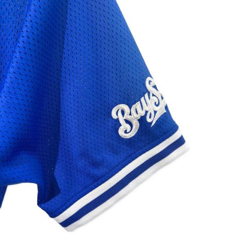 横浜DeNAベイスターズ (ヨコハマディーエヌエーベイスターズ) 復刻ユニフォーム 応援グッズ ノーヒットノーランワッペン付き SIZE L ブルー