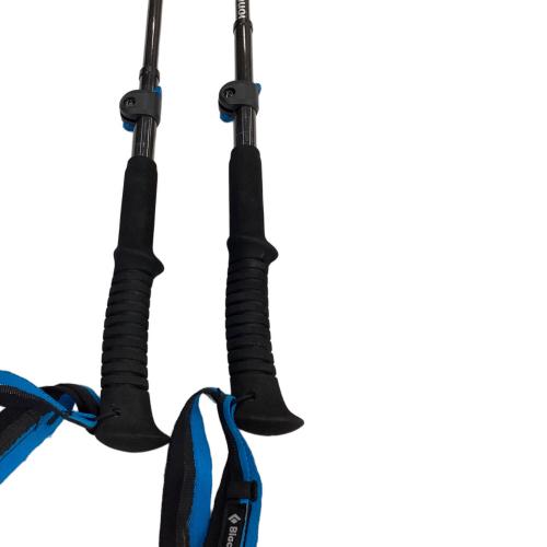 BLACK DIAMOND (ブラックダイヤモンド) トレッキングポール 約120-140cm ブラック DISTANCE CARBON FLZ