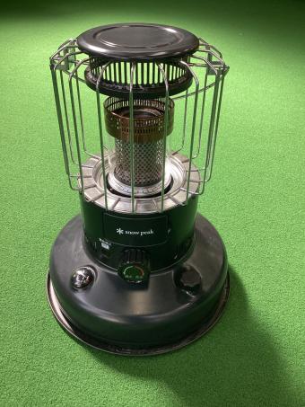 Snow peak (スノーピーク) グローストーブ アウトドアヒーター KH-100BK 動作確認済み ブラック PSCマーク有