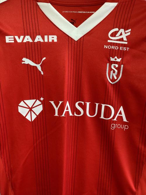 スタッドランス サッカーユニフォーム 949000 24/25シーズン ホームユニフォーム メンズ US S レッド×ホワイト