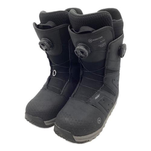 NIDECKER (ナイデッカー) ALTAI スノーボードブーツ ダブルBOA/24-25モデル @ メンズ SIZE 27cm ブラック