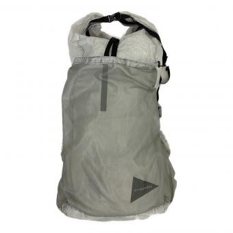 and wander (アンドワンダー) バックパック AW-AA930-73 25L ライトグレー UL BACKPACK WITH DYNEEMA