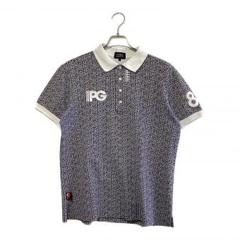 PEARLY GATES (パーリーゲイツ) ポロシャツ ゴルフウェア(トップス) 053-2260803 メンズ SIZE XXL ネイビー×ホワイト