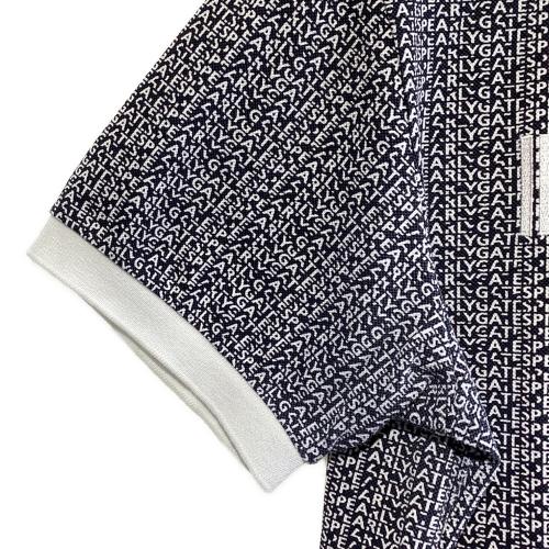 PEARLY GATES (パーリーゲイツ) ポロシャツ ゴルフウェア(トップス) 053-2260803 メンズ SIZE XXL ネイビー×ホワイト