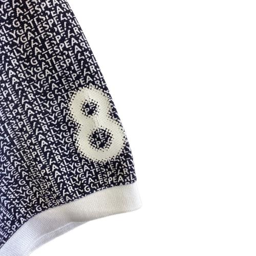 PEARLY GATES (パーリーゲイツ) ポロシャツ ゴルフウェア(トップス) 053-2260803 メンズ SIZE XXL ネイビー×ホワイト