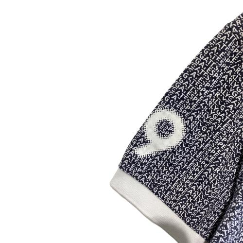 PEARLY GATES (パーリーゲイツ) ポロシャツ ゴルフウェア(トップス) 053-2260803 メンズ SIZE XXL ネイビー×ホワイト