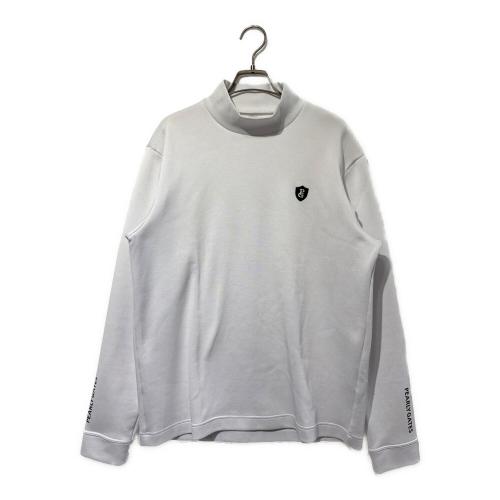 PEARLY GATES (パーリーゲイツ) モックネック ゴルフウェア(トップス) 053-2266001 メンズ SIZE XXL ホワイト