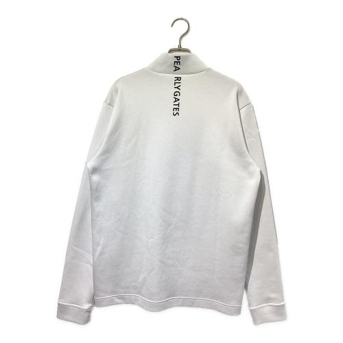 PEARLY GATES (パーリーゲイツ) モックネック ゴルフウェア(トップス) 053-2266001 メンズ SIZE XXL ホワイト