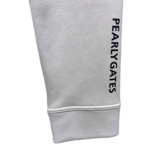 PEARLY GATES (パーリーゲイツ) モックネック ゴルフウェア(トップス) 053-2266001 メンズ SIZE XXL ホワイト