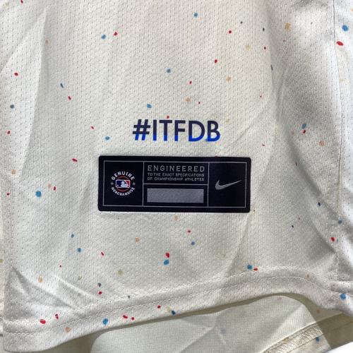 ロサンゼルス・エンゼルス 野球ユニフォーム T7LM-lDC1 ロサンゼルス ドジャース シティ コネクト ユニフォーム SIZE L アイボリー