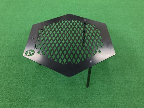 ANCAM (アナキャン) アウトドアテーブル 約56×49×25cm ブラック メタヘキテL