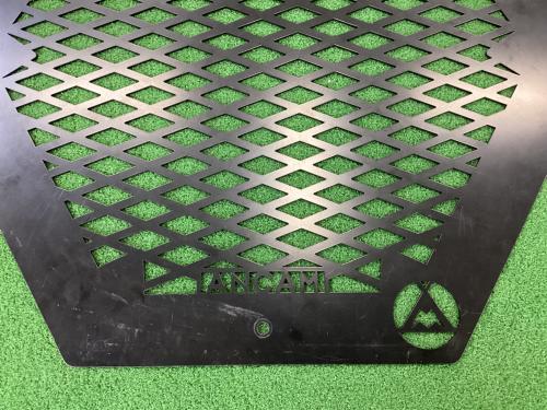 ANCAM (アナキャン) アウトドアテーブル 約56×49×25cm ブラック メタヘキテL