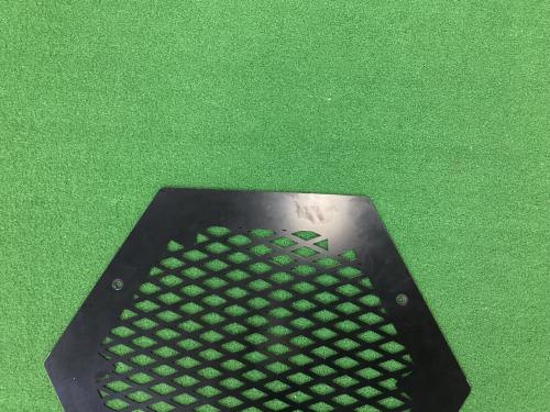 ANCAM (アナキャン) アウトドアテーブル 約56×49×25cm ブラック メタヘキテL