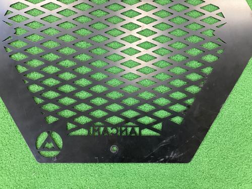 ANCAM (アナキャン) アウトドアテーブル 約56×49×25cm ブラック メタヘキテL