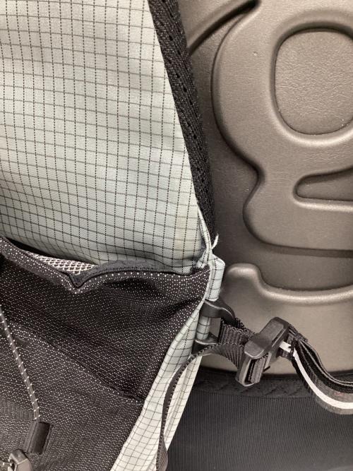 GOSSAMER GEAR (ゴッサマーギア) バックパック 28L グレー×ブラック GRIT 28