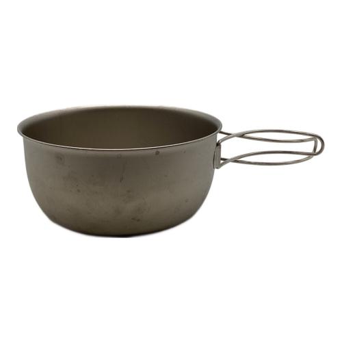Snow peak (スノーピーク) 純チタン食器3点セット アウトドア食器 STW-001T 廃盤品