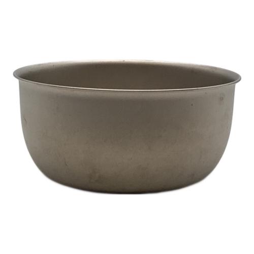 Snow peak (スノーピーク) 純チタン食器3点セット アウトドア食器 STW-001T 廃盤品