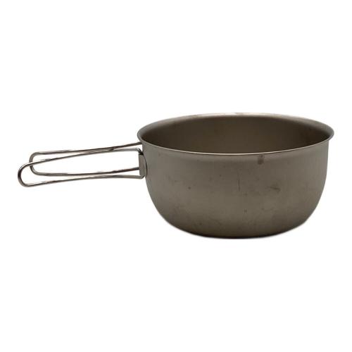Snow peak (スノーピーク) 純チタン食器3点セット アウトドア食器 STW-001T 廃盤品