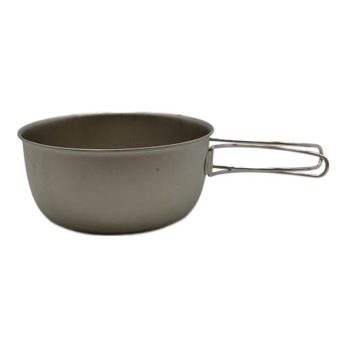Snow peak (スノーピーク) 純チタン食器3点セット アウトドア食器 STW-001T 廃盤品