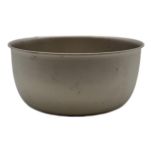 Snow peak (スノーピーク) 純チタン食器3点セット アウトドア食器 STW-001T 廃盤品