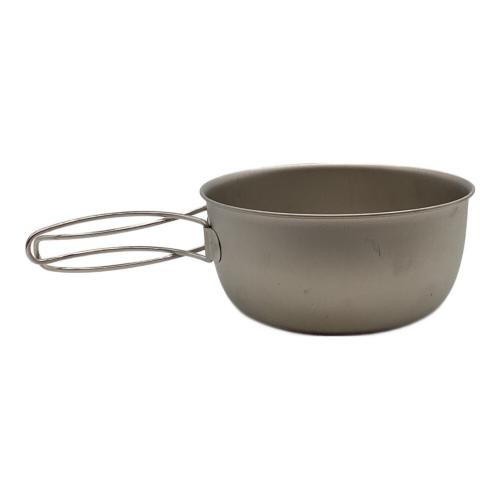 Snow peak (スノーピーク) 純チタン食器3点セット アウトドア食器 STW-001T 廃盤品