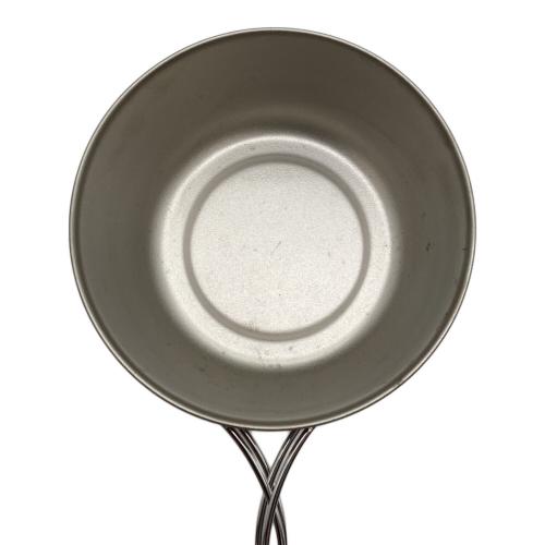 Snow peak (スノーピーク) 純チタン食器3点セット アウトドア食器 STW-001T 廃盤品