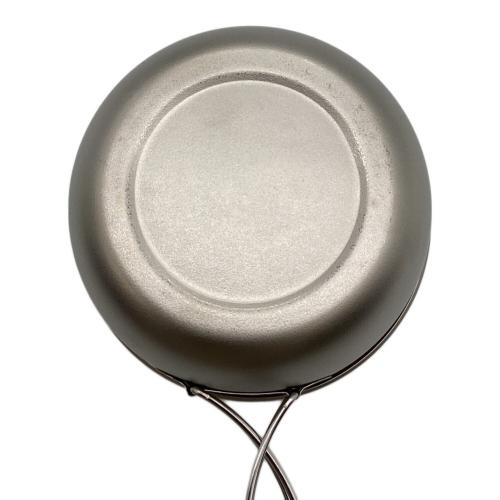 Snow peak (スノーピーク) 純チタン食器3点セット アウトドア食器 STW-001T 廃盤品