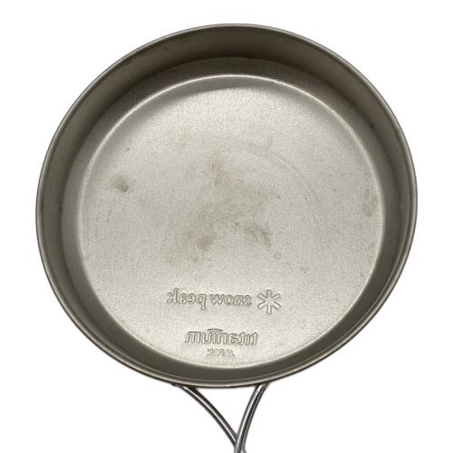 Snow peak (スノーピーク) 純チタン食器3点セット アウトドア食器 STW-001T 廃盤品