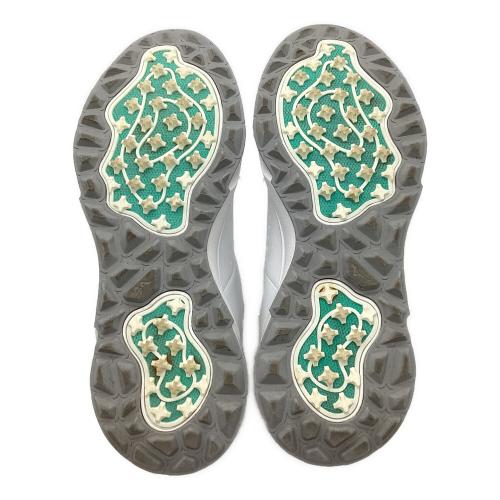 MIZUNO (ミズノ) ゴルフシューズ 51GQ250105 ハザード エナジー ボア メンズ SIZE 24.5cm ホワイト×ライトグリーン