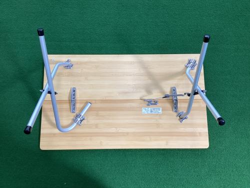 Snow peak (スノーピーク) アウトドアテーブル Lv-100TR ワンアクションローテーブル竹