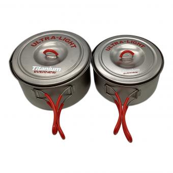 EVERNEW (エバニュー) チタンウルトラライトクッカーセットM クッカー ECA260R