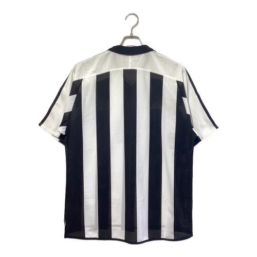 ニューカッスル サッカーユニフォーム 021786 2003-2004シーズン ホーム メンズ SIZE 2XO ホワイト×ブラック