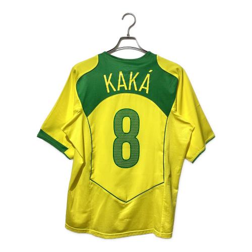 ブラジル代表 サッカーユニフォーム 2004シーズン ホーム メンズ SIZE L イエロー